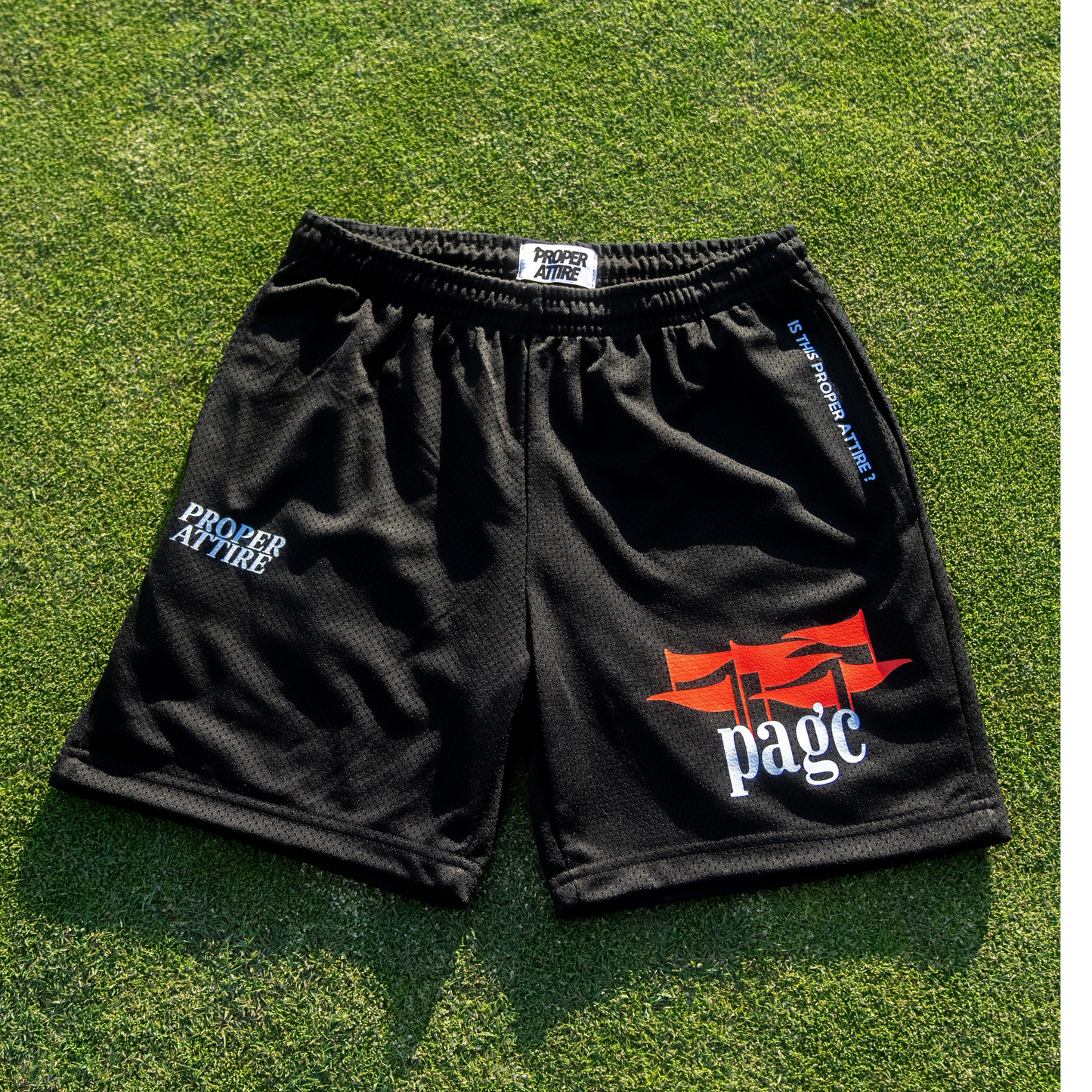 Proper Attire Golf Club (PAGC) Mesh Shorts